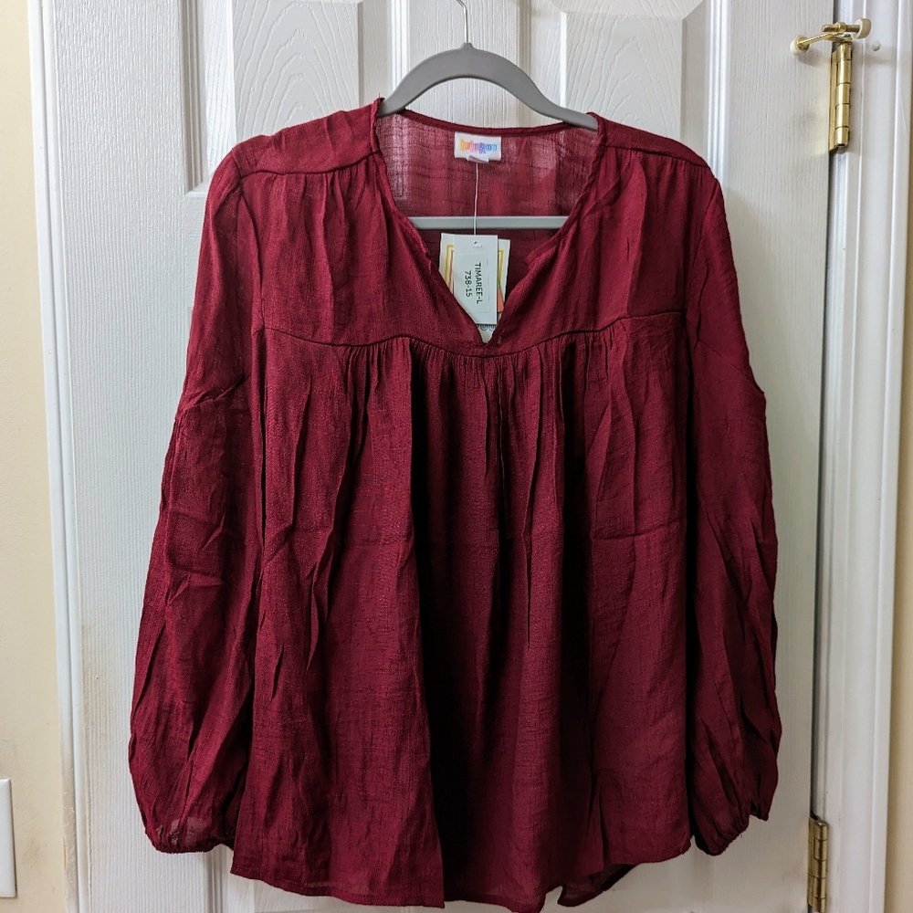 LuLaRoe Timaree Blouse